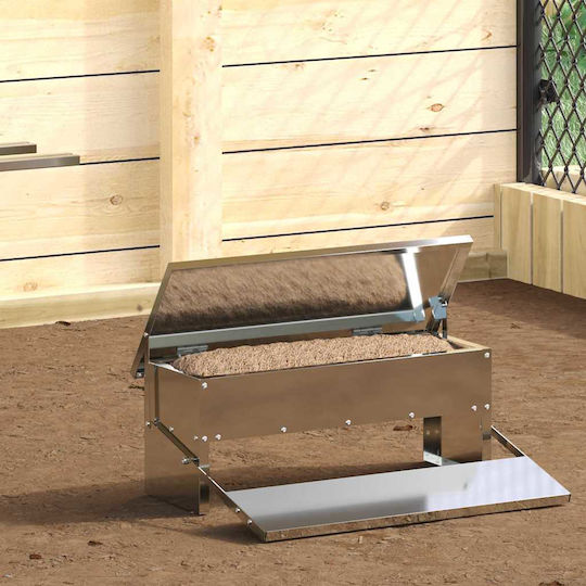 vidaXL Huhn Futtermittel mit Kapazität 2.07kg 48.5x39.5x19cm.