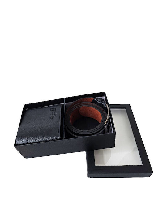 Set Portofel bărbătesc Negru