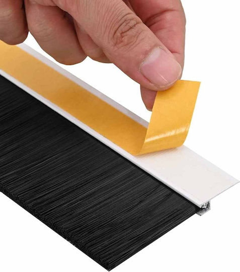 vidaXL Zugluftstopper Tür in Weiß Farbe 1mx7cm