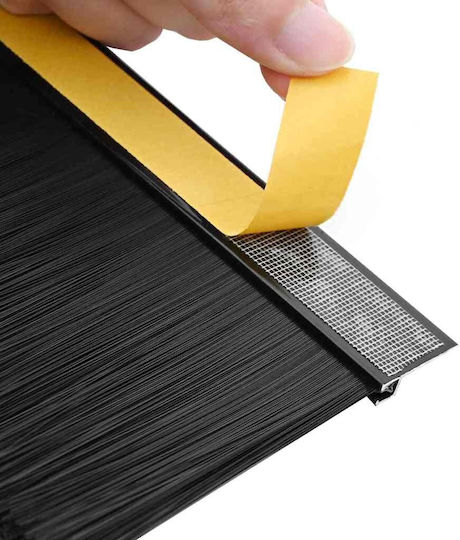 vidaXL Zugluftstopper Tür in Schwarz Farbe 1mx11cm