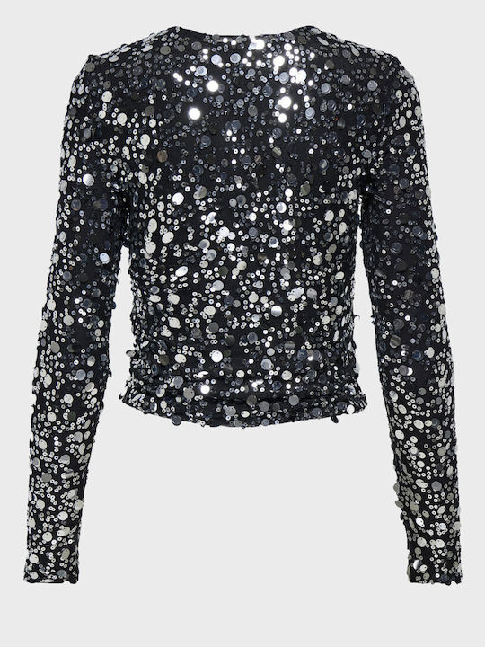 Only Bluse Silver
