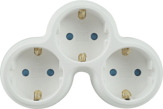 Technik Power Strip with Surge Protection 3 Positions