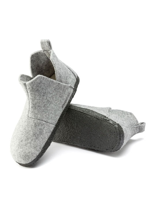Andermatt Shearling Затворени Дамски Чехли Сив Тясна Форма