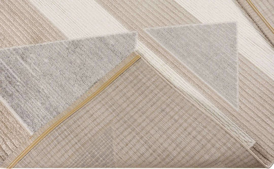 Anatolia Lucca 305 Teppich Rechteckig Synthetisch,Polyester/Cotton/Leather Beige