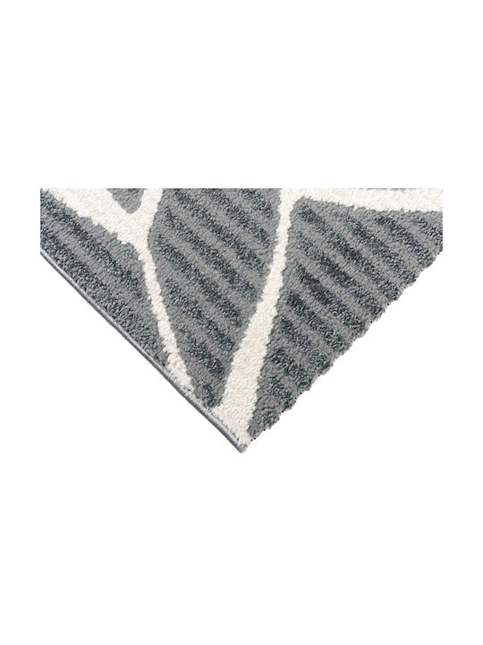 Anatolia Lucca 303 Teppich Rechteckig Synthetisch,Polyester/Cotton/Leather Grey