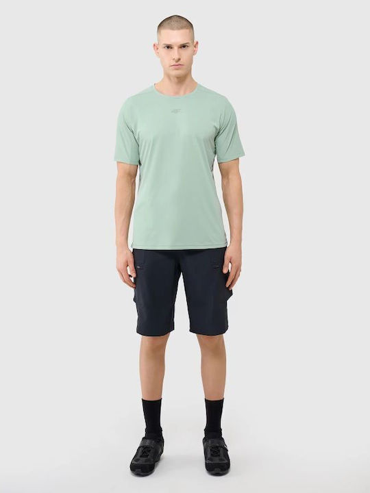 4F 4F Men's Short Sleeve Cycling Jersey Road Bike Green