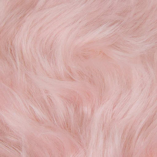 vidaXL Teppich Rechteckig Leder Rosa