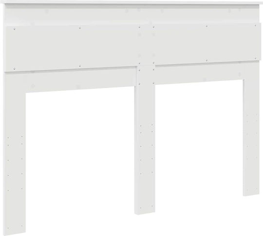 vidaXL Wooden Bed Headboard White 160x100cm