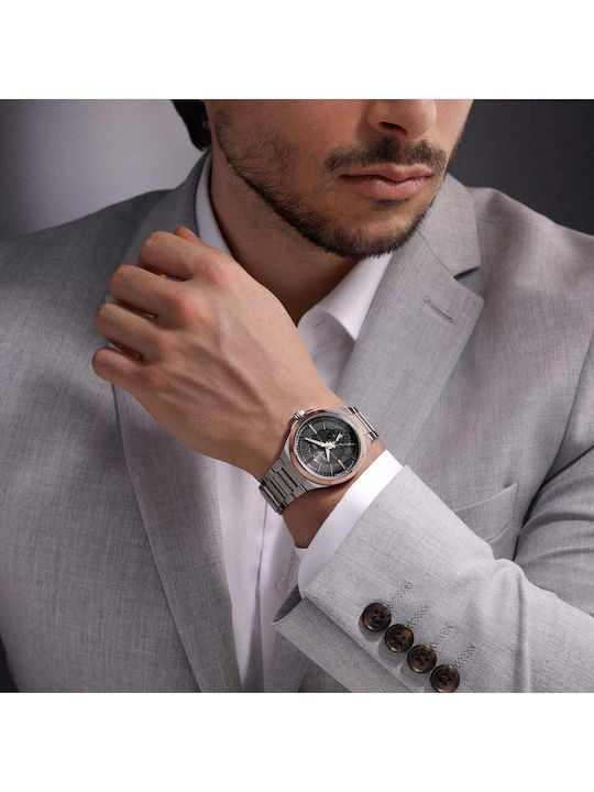 Cerruti Ceas Baterie Cu Brățară Din Metal Cerruti Ceas Baterie Cu Brățară Din Metal
