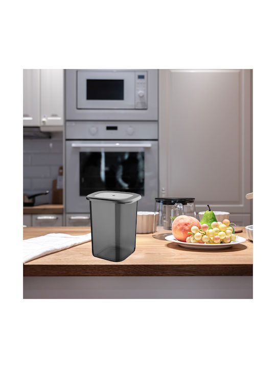 Set 12 Stück Allgemeine Verwendung Glas Grau 1200ml