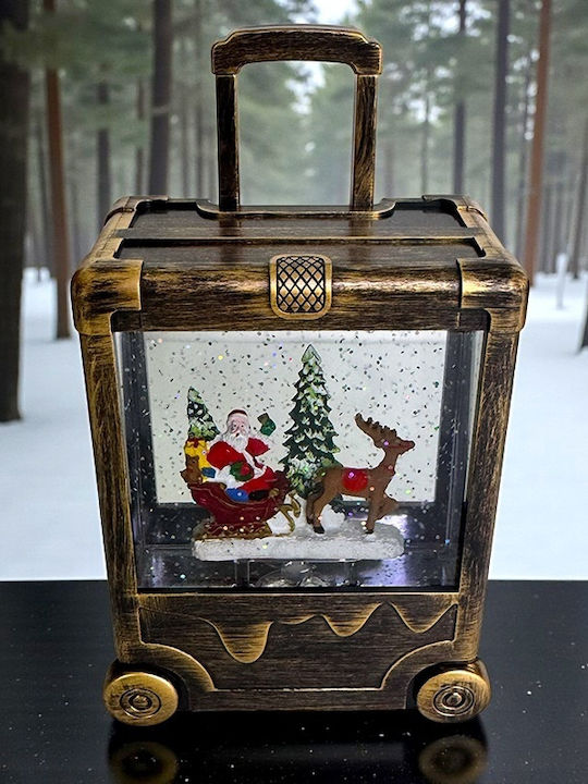 Christmas Snowball Illuminated 12x21cm