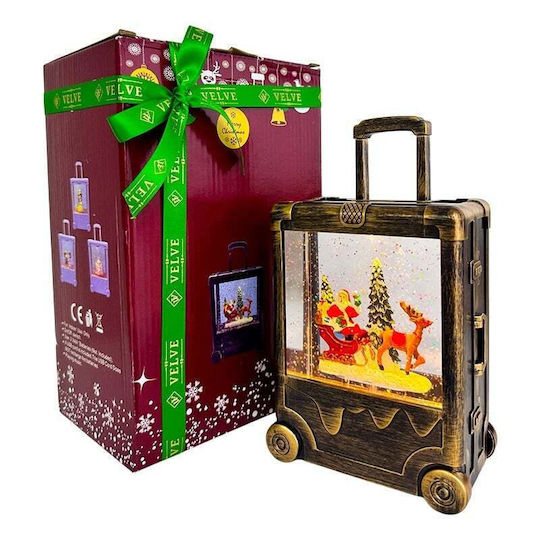 Crăciun Glob de Zăpadă Iluminată 12x21cm 1buc