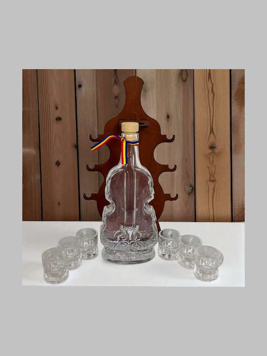 Velve Carafă de Servire 17buc cu Dop și Pahare 300ml 1buc