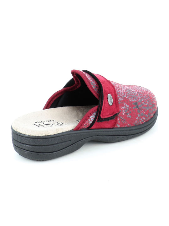 Winter Women's Slippers Burgundy