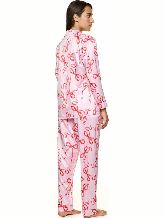 Miss Rosy Set Pijamale pentru Femei Pink