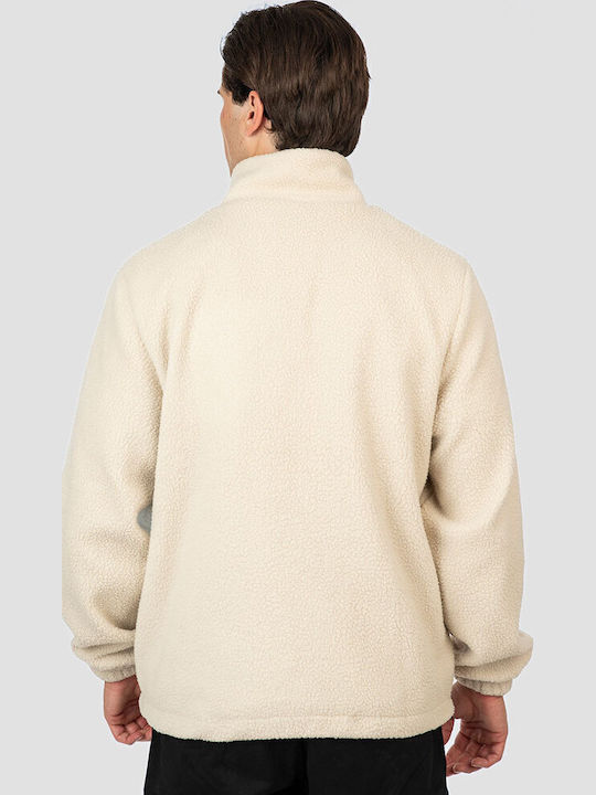 Men's Fleece Jacket White