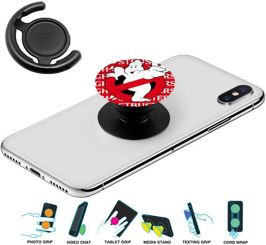 Ghostbusters Phone Holders Stand Μαύρο Βάση Στήριξης Κινητού Στο Χέρι