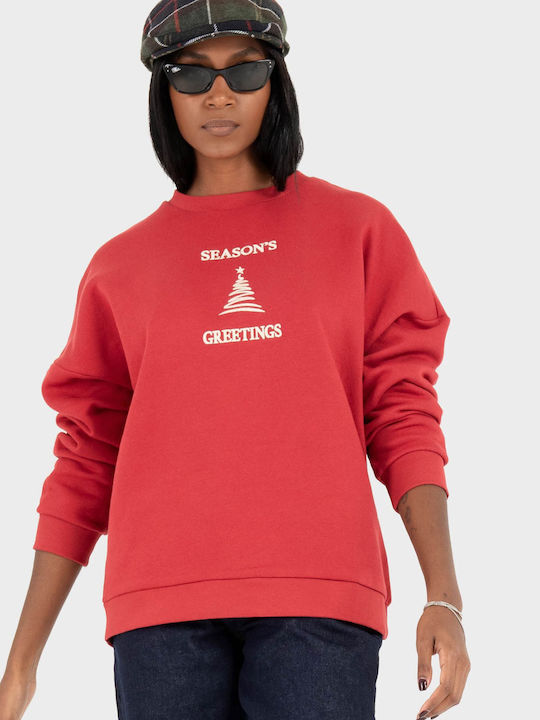 Дамски Суитшърт Red