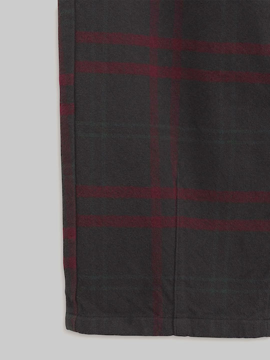 Hose in Schlanker Passform Schwarz