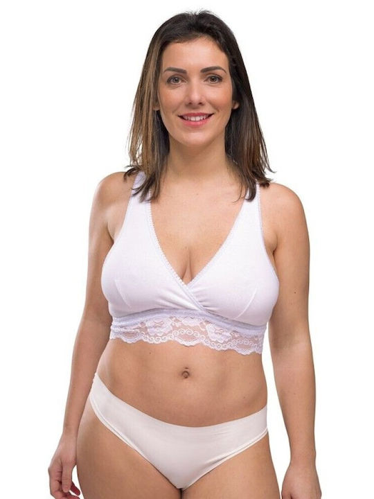 Carriwell Organic Maternity & Nursing Bra Wrapped Beige