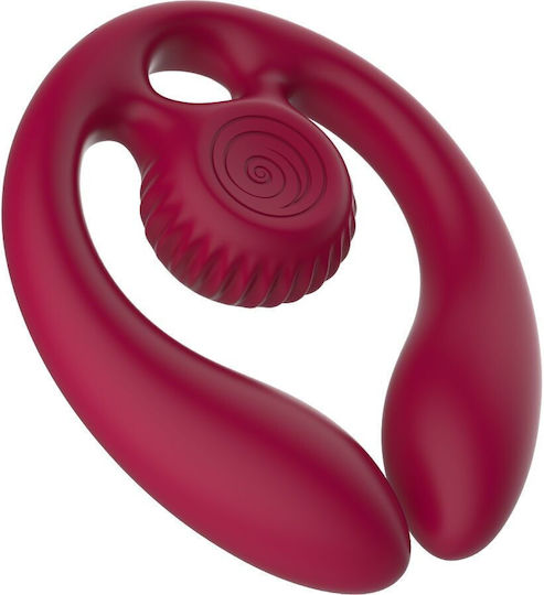 Snail Vibe Двойна Вибратор с Дистанционно Управление