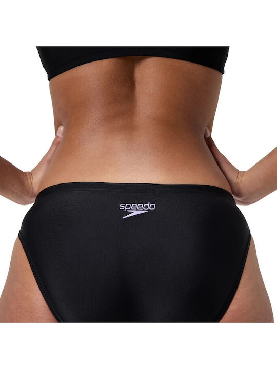 Sport Bikini Set Top & Slip Bottom Black