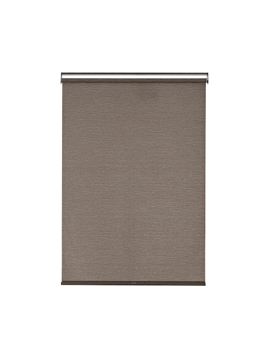 Roller Blinds 120x160 Grace Cordless Brown 551261 120w x 160h