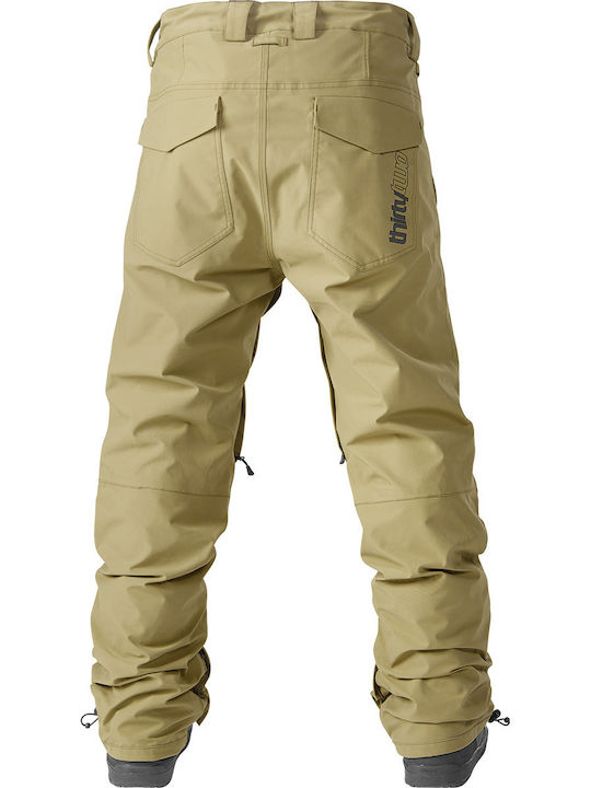 Thirty two I-007672-106 Ανδρικό Παντελόνι Σκι & Snowboard Πράσινο