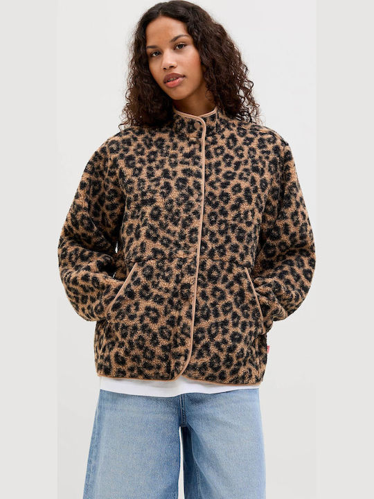 Women's Lifestyle Jacket for Winter Animal Print
