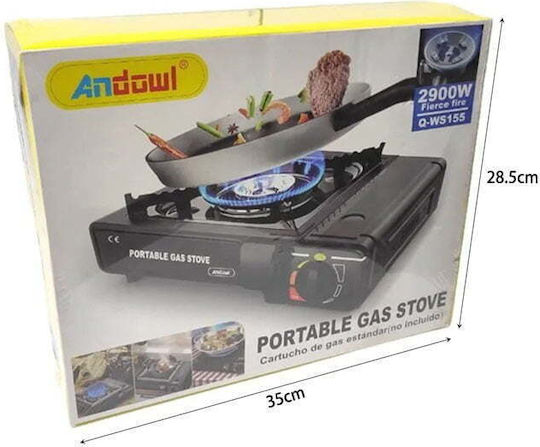 Andowl Gas Stove for Camping 34x28x8cm
