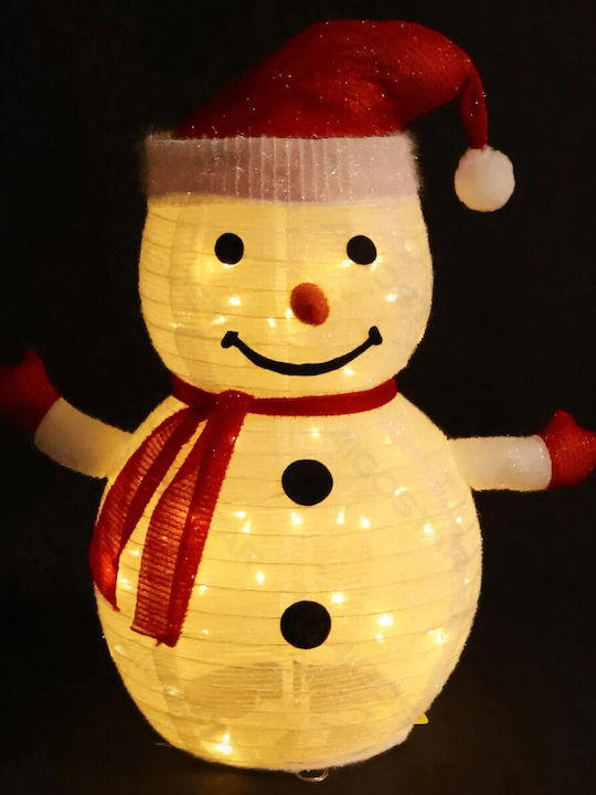 Aigostar Christmas Decorative Snowman 70cm 50 Led Warm White Lighting & Remote Control Aigostar