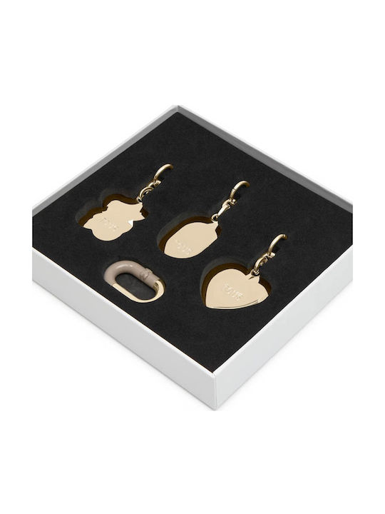 Tous Pack Llaveros Hold Colgantes Dorado Metallic 0350000435