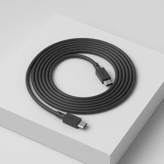 Data Fast Charging Cable USB-C/USB-C Avolt 2 Meters Black