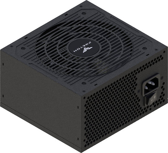 Preyon Nest Windy+ Gaming Midi-Turm Computergehäuse mit Seitenfenster Weiß + Netzteil PREYON EAGLE POWER GOLD 750W