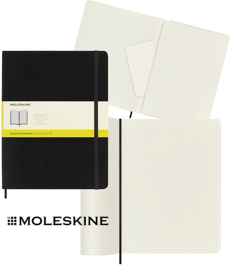 Moleskine Notebook Square with Elastic Black