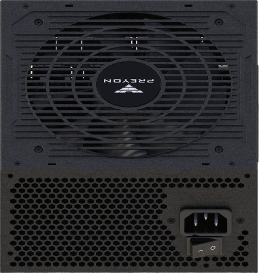 Preyon Nest Windy+ Gaming Midi-Turm Computergehäuse mit Seitenfenster Weiß + Netzteil PREYON EAGLE POWER GOLD 850W
