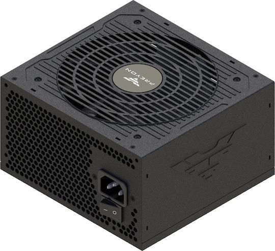 Preyon Nest Windy Gaming Midi-Turm Computergehäuse mit Seitenfenster Schwarz +Netzteil Preyon Eagle Power Gold 850W