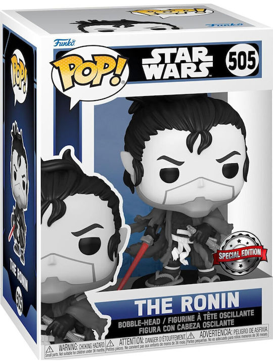 Funko Поп! Tees Филми: Междузвездни войни: Видения - The Ronin (Г) (Л) Люлееща се глава Специално издание