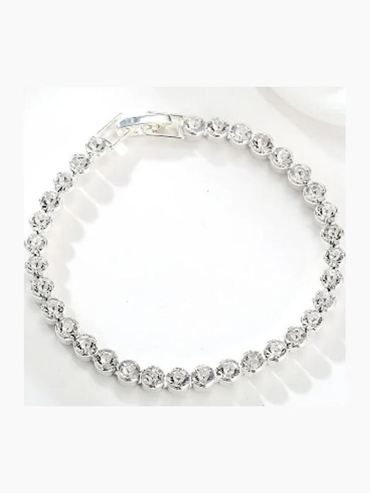 Bracelet One Row Austrian Crystals Florian