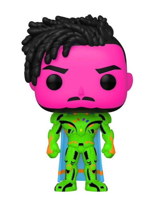 Funko Pop! Tees Marvel: Ce-ar fi dacă...? - Infinity Killmonger (Neon) (XL) (Lumină neagră) (XL) Bobble-Head Ediție Specială