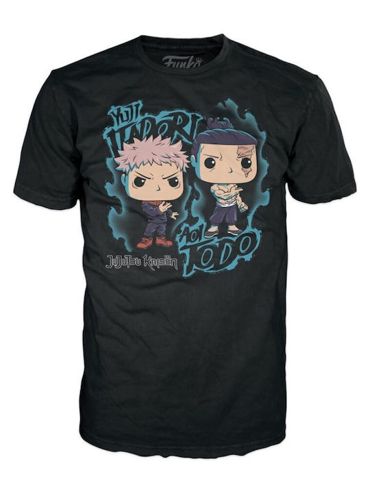 Funko Pop! Tees Animation: Jujutsu Kaisen - Yuji and Aoi (M) - (Männlich) Gekästelt (L)