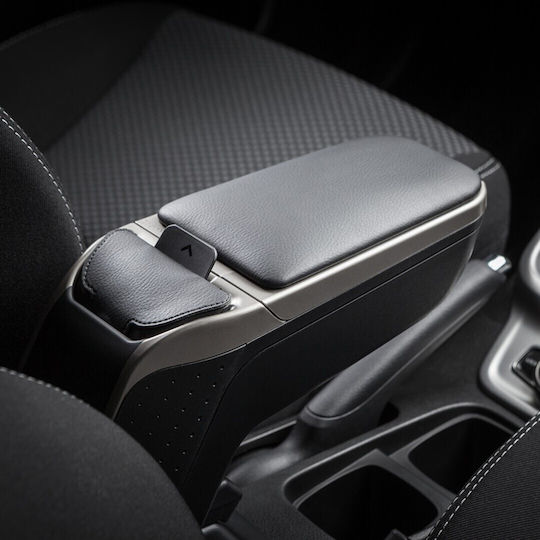 Rati Armster Car PU Armrest for Renault Zoe 20+ Black