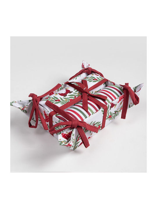 Silk Fashion Bread Basket 2 Pieces