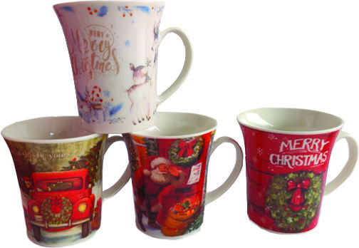 AGC Christmas Mug Ceramic D5cm. (Μiscellaneous Designs)
