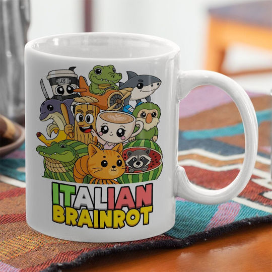 Koupakoupa Italian Brainrot Friends Κούπα Κεραμική 330ml