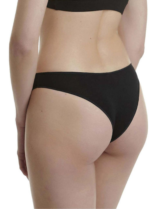 Bamboo Women's Brazil 2Pack Black