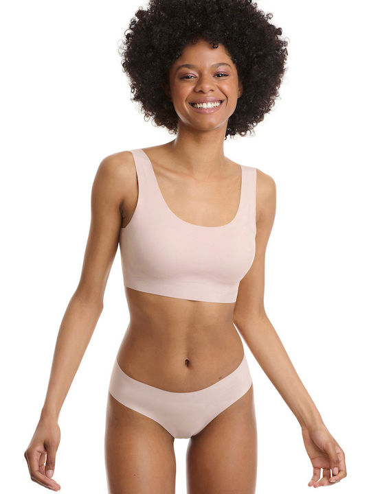 Γυναικεία Slip 2Pack χωρίς Ραφές Μπεζ
