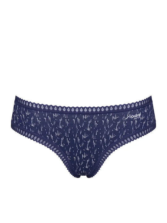 Βαμβακερά Women's Slip 3Pack Blue