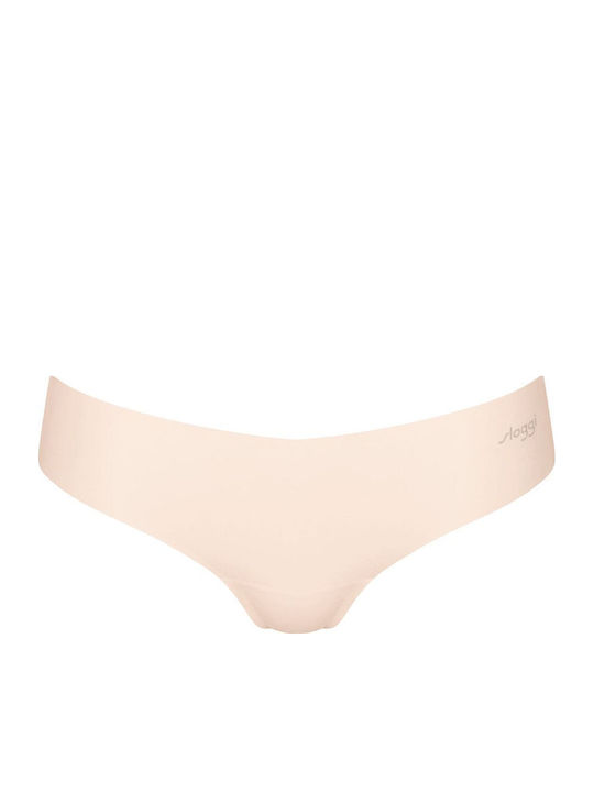 H Hipstring Γυναικεία String 2Pack χωρίς Ραφές Μπεζ