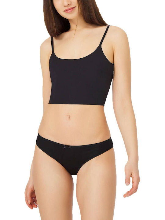 Βαμβακερό Γυναικείο Slip Navy Μπλε